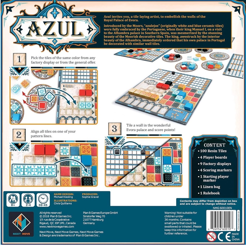 Azul A Game by Michael Kiesling - Picture 3 of 9
